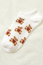 Load image into Gallery viewer, Cute Bear Socks, 6 Pairs in 1 Pack
