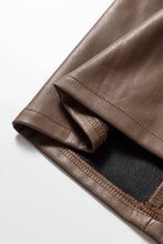 Load image into Gallery viewer, Vegan Leather Sleeveless Mini Dress