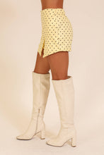 Load image into Gallery viewer, Polka Dot Front Slit Skort