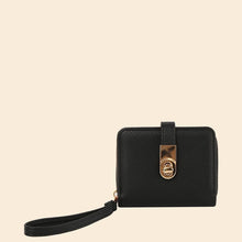 Load image into Gallery viewer, Twist Lock Flap Wallet Wristlet