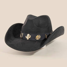 Load image into Gallery viewer, Western Cactus Horseshoe Boots Decor Cowboy Hat