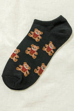 Load image into Gallery viewer, Cute Bear Socks, 6 Pairs in 1 Pack