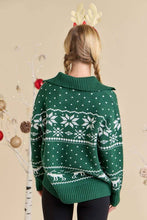 Load image into Gallery viewer, Xmas Zip-Up Jacket