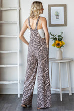 Load image into Gallery viewer, Animal Print Overall Jumpsuit J5891
