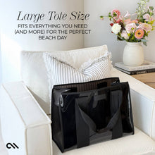 Load image into Gallery viewer, Case-Mate Midnight Black Jelly Tote Bag
