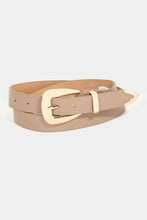Load image into Gallery viewer, Smooth Vegan Leather Belt