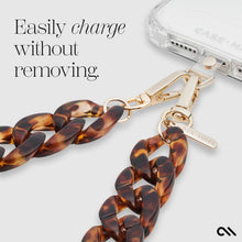 Load image into Gallery viewer, Tortoiseshell Chain Phone Crossbody