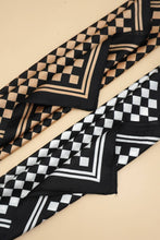 Load image into Gallery viewer, CHECKER PRINT BANDANA SCARF