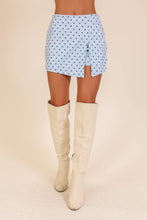 Load image into Gallery viewer, Polka Dot Front Slit Skort