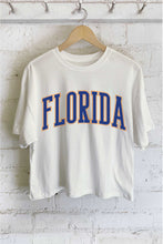 Load image into Gallery viewer, FLORIDA PUFF GRAPHIC LONG CROP TOP