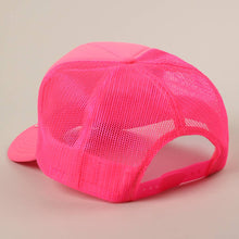 Load image into Gallery viewer, Boat Dreamin' Text Logo Printed Mesh Back Cap