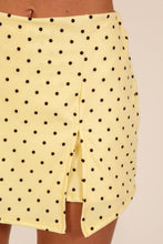 Load image into Gallery viewer, Polka Dot Front Slit Skort