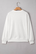 Load image into Gallery viewer, FOOTBALL Crewneck Sweatshirt: White / XL