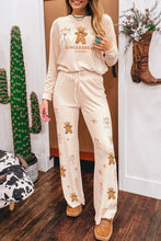 Load image into Gallery viewer, Christmas GINGERBREAD BAKERY Lounge Set