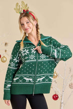 Load image into Gallery viewer, Xmas Zip-Up Jacket