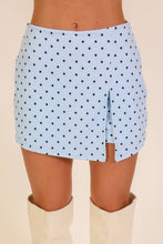 Load image into Gallery viewer, Polka Dot Front Slit Skort