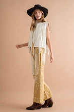 Load image into Gallery viewer, Faux Leather Fringe Braided Yoke Crop Waist Vest