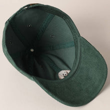 Load image into Gallery viewer, Cute Poodle Dog Embroidery Corduroy Baseball Cap
