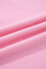 Load image into Gallery viewer, Colorblock Stripe Collared V-Neck Polo Sweater: Pink / M