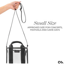 Load image into Gallery viewer, Clear Jelly Stadium Bag with Bow – Crossbody Purse