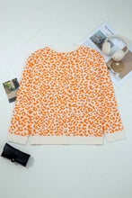 Load image into Gallery viewer, Leopard Drop Shoulder Chunky Cardigan Sweater