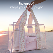 Load image into Gallery viewer, Case-Mate Quilted Ditsy Floral Jelly Tote Bag