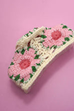 Load image into Gallery viewer, JUMBO HANDMADE CROCHET FLORAL HAIR CLAW CLIPS | 40H938