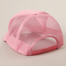 Load image into Gallery viewer, Boat Dreamin' Text Logo Printed Mesh Back Cap