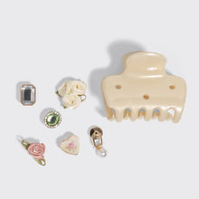 Load image into Gallery viewer, KitschPop™️ Cloud Clip 7pc Set Vintage - Pearlized Cream