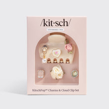 Load image into Gallery viewer, KitschPop™️ Cloud Clip 7pc Set Vintage - Pearlized Cream