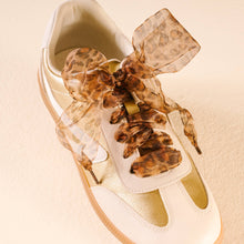 Load image into Gallery viewer, Step It Up Shoelaces-Sheer Cheetah