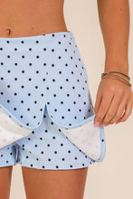 Load image into Gallery viewer, Polka Dot Front Slit Skort