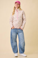 Load image into Gallery viewer, Floral Button Quilted Jacket