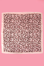 Load image into Gallery viewer, LEOPARD ANIMAL SILKY FEEL BANDANA SCARF