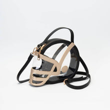 Load image into Gallery viewer, Clear Gameday Football Helmet Satchel/Crossbody Bag