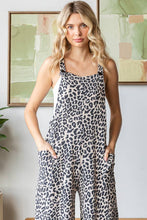 Load image into Gallery viewer, Animal Print Overall Jumpsuit J5891