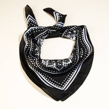 Load image into Gallery viewer, Light Paisley Design Square Bandana Scarf