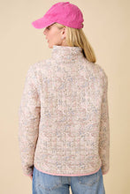 Load image into Gallery viewer, Floral Button Quilted Jacket
