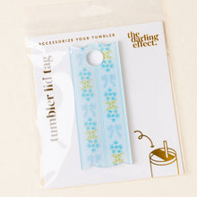Load image into Gallery viewer, Tumbler Lid Tag-Oh So Fancy Blue