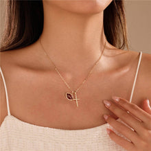Load image into Gallery viewer, Gameday Sports Enthusiast Cross Necklace