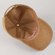 Load image into Gallery viewer, Cowgirl Text Solid Color Corduroy Baseball Cap
