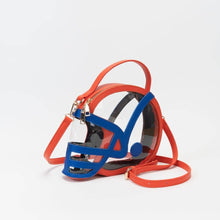 Load image into Gallery viewer, Clear Gameday Football Helmet Satchel/Crossbody Bag