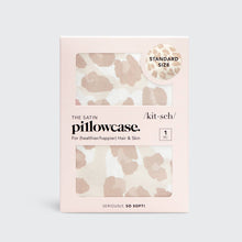 Load image into Gallery viewer, Satin Pillowcase Standard - Leopard