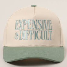Load image into Gallery viewer, EXPENSIVE and DIFFICULT Embroidered Trucker Hat