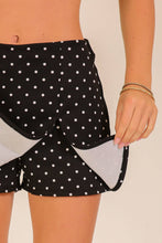 Load image into Gallery viewer, Polka Dot Front Slit Skort