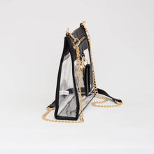 Load image into Gallery viewer, Clear Gameday Crossbody Bag With Sunglasses Holder