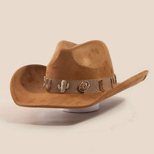 Load image into Gallery viewer, Western Cactus Horseshoe Boots Decor Cowboy Hat