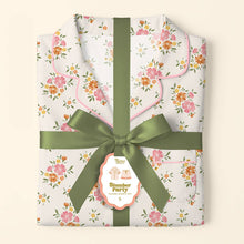 Load image into Gallery viewer, Slumber Party Pajama Shorts Set–Endless Daydream Cream