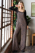 Load image into Gallery viewer, Animal Print Overall Jumpsuit J5891
