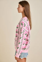 Load image into Gallery viewer, Floral Sweater Knit